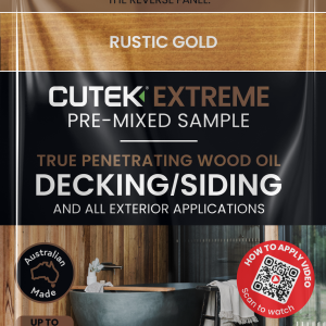 CUTEK® Colortone RUSTIC GOLD Pre-Mixed Stain SAMPLE
