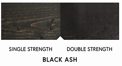 CUTEK® Colortone BLACK ASH Pre-Mixed Stain SAMPLE