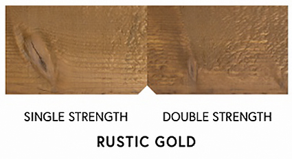 CUTEK® Colortone RUSTIC GOLD Pre-Mixed Stain SAMPLE