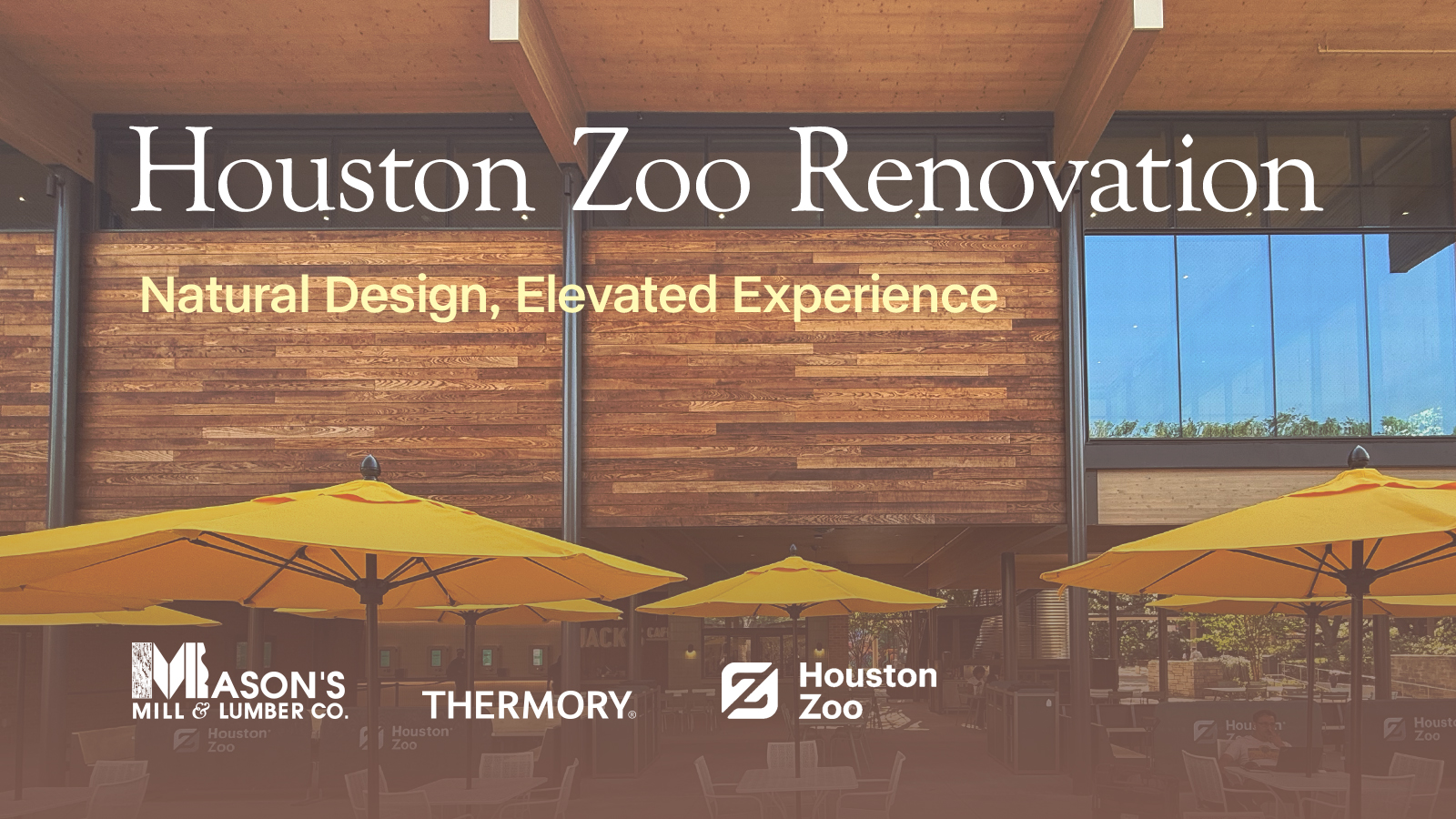 Houston Zoo Renovation: Natural Design, Elevated Experience