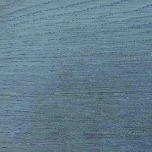 Thermory Vivid Black translucent finish on thermally modified Ash hardwood cladding sample
