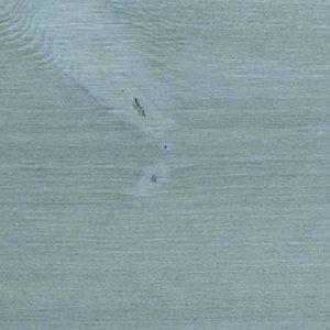 Thermory Vivid Silver pre-weathered gray finish on thermally modified Scots Pine cladding sample
