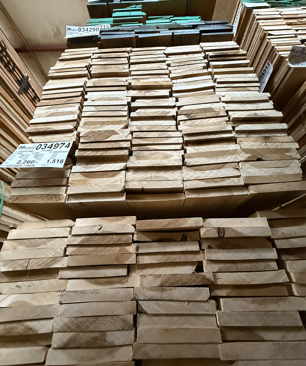 Rough Lumber Samples - Mason's Mill & Lumber Co.