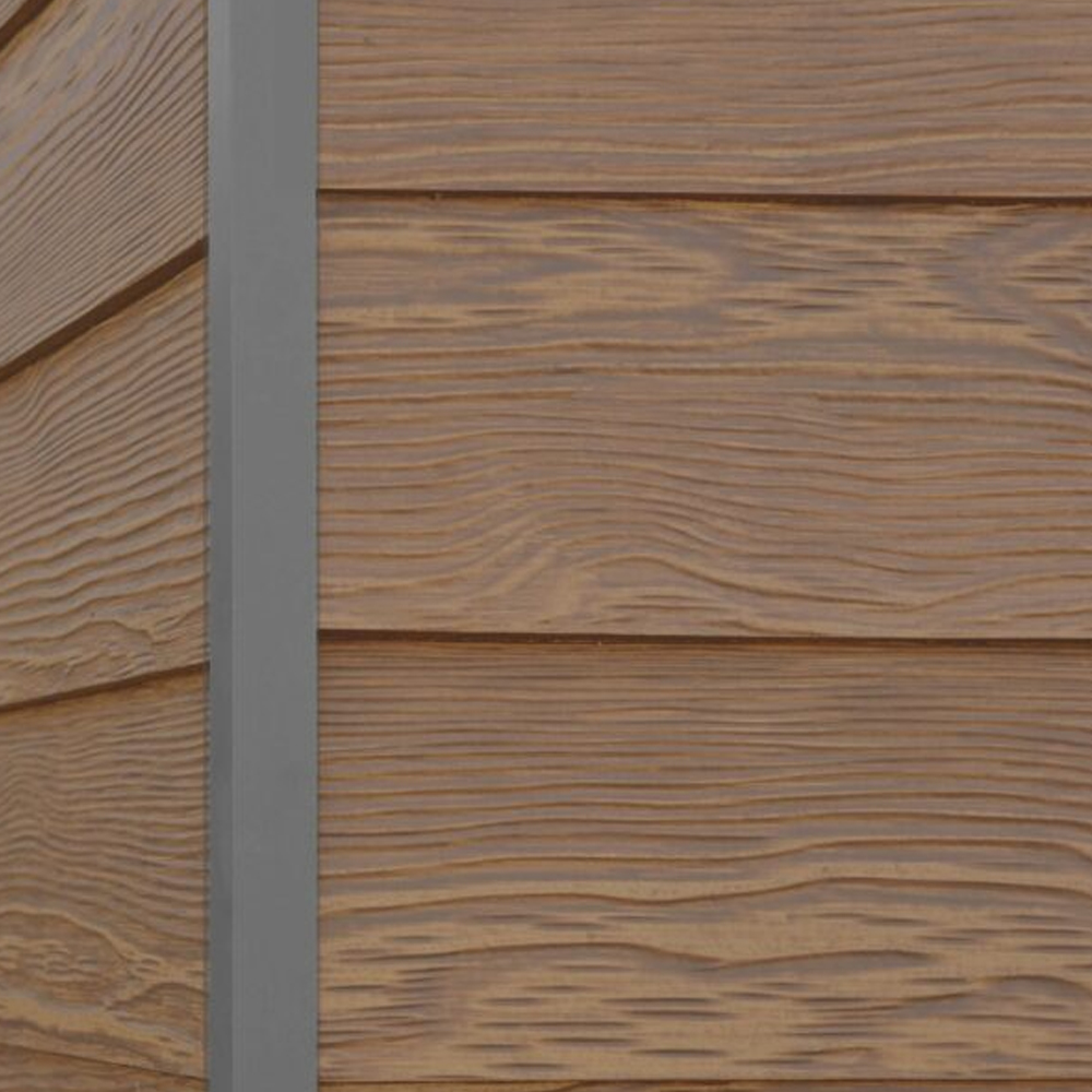 RusticSeries™ Winchester Brown Lap Siding-image